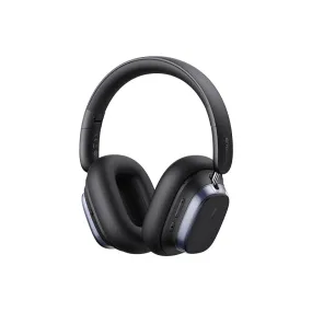 Baseus Bowie H1s Noise Cancellation Wireless Headphones, Cluster Black