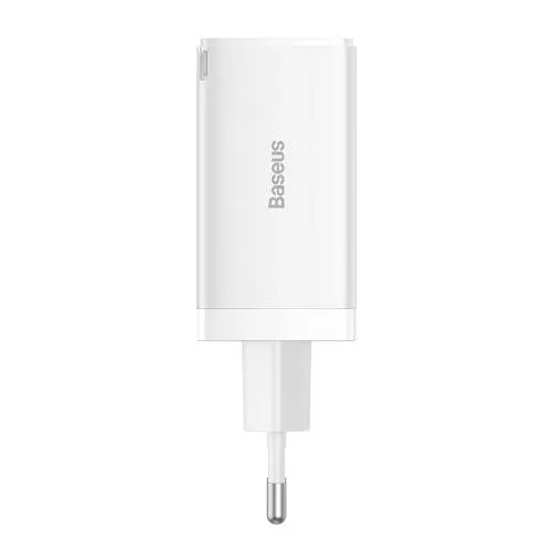 Baseus GaN5 Pro Fast Charger 2C, 65Watts, White