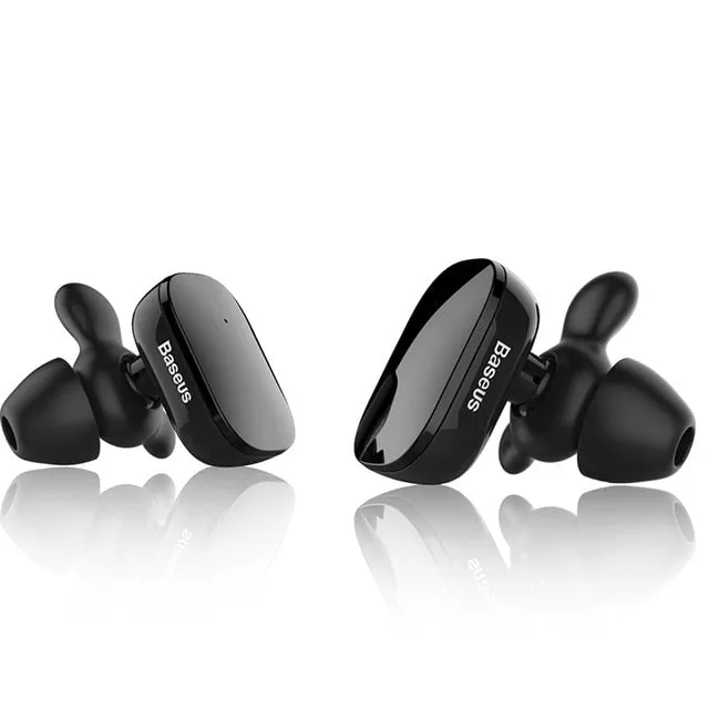 Baseus W02 TWS Bluetooth Earphone Wireless earbuds with microphone intelligent touch control hands-free Auriculares for phone