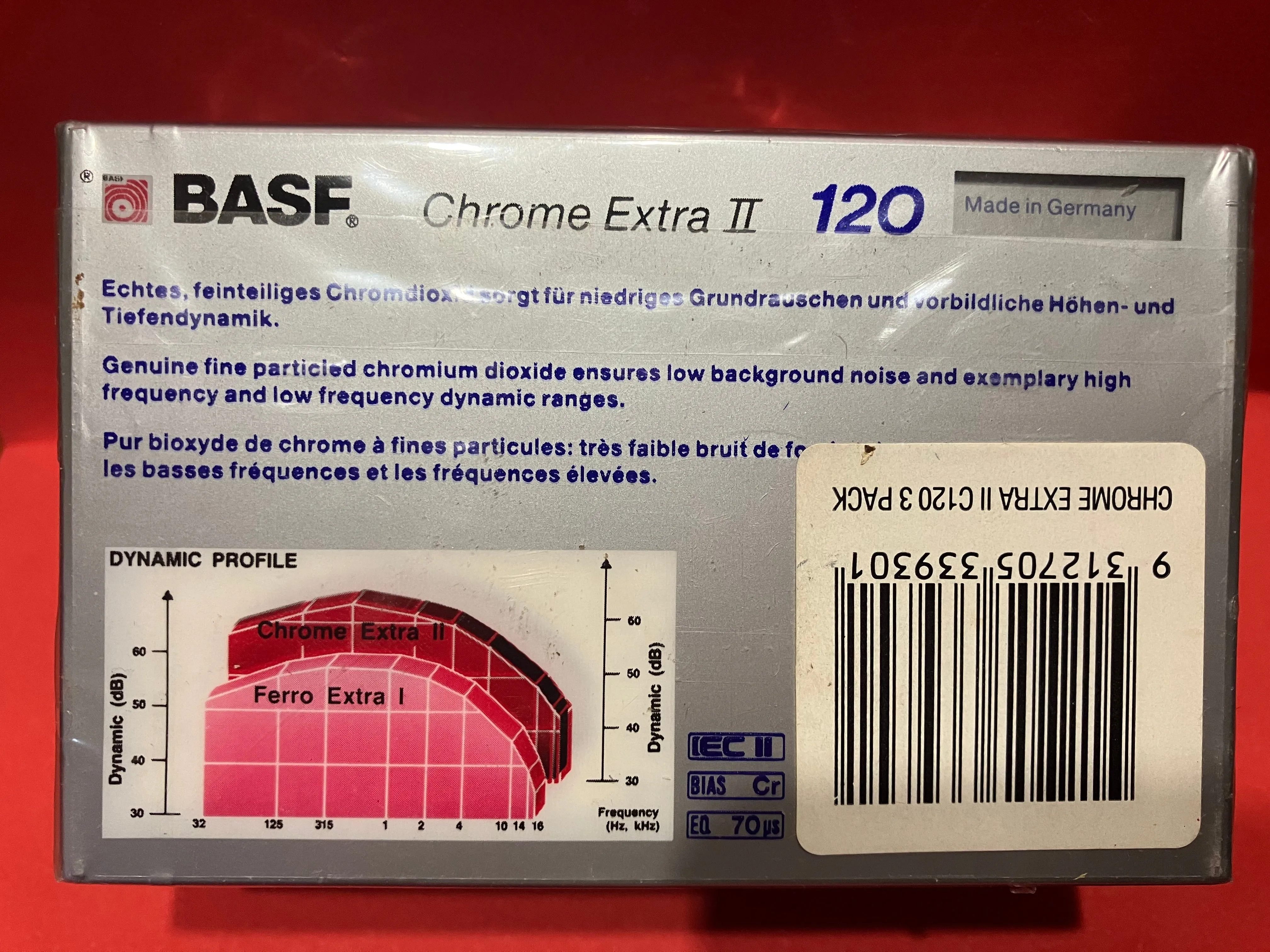 BASF CHROME EXTRA II  - 120 X 3 PACK - SEALED