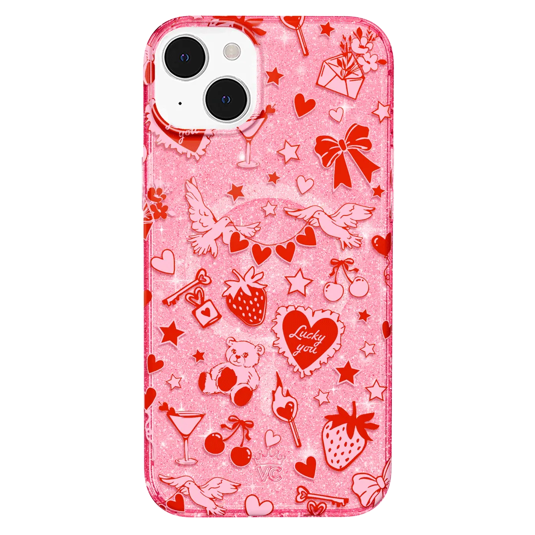 Be Mine Glitter iPhone Case