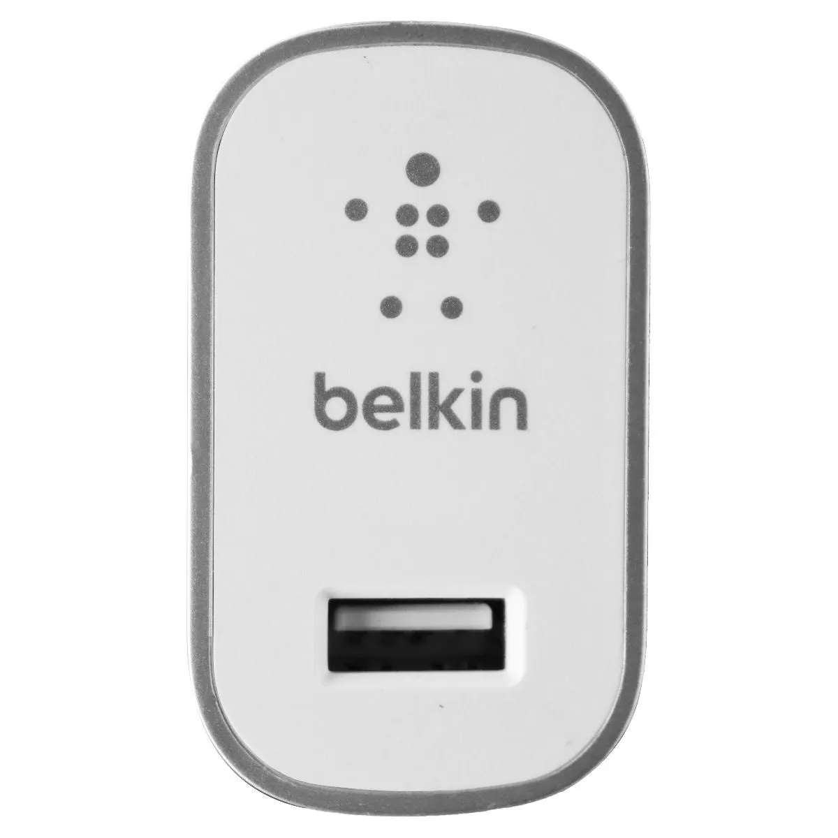 Belkin (12-Watt) 2.4-Amp Single USB Universal Home Charger - Silver (F8M731)