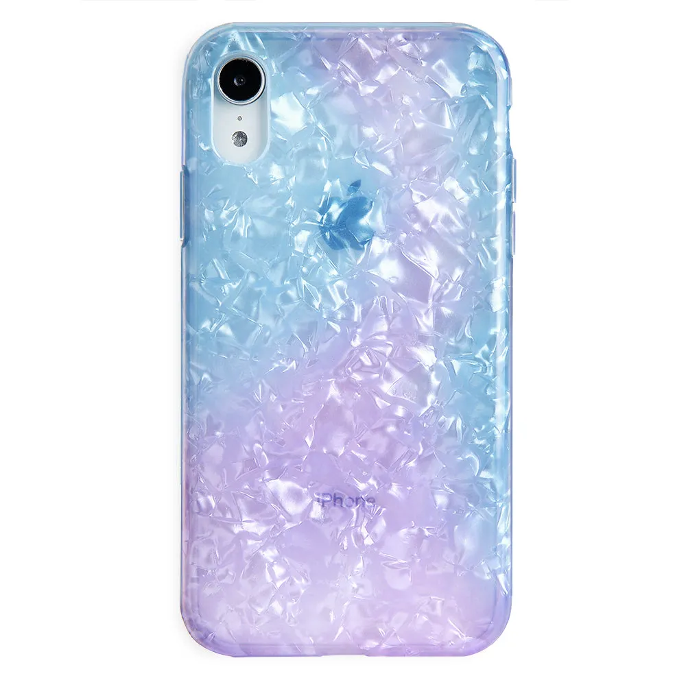 Blue Opal Quartz iPhone Case