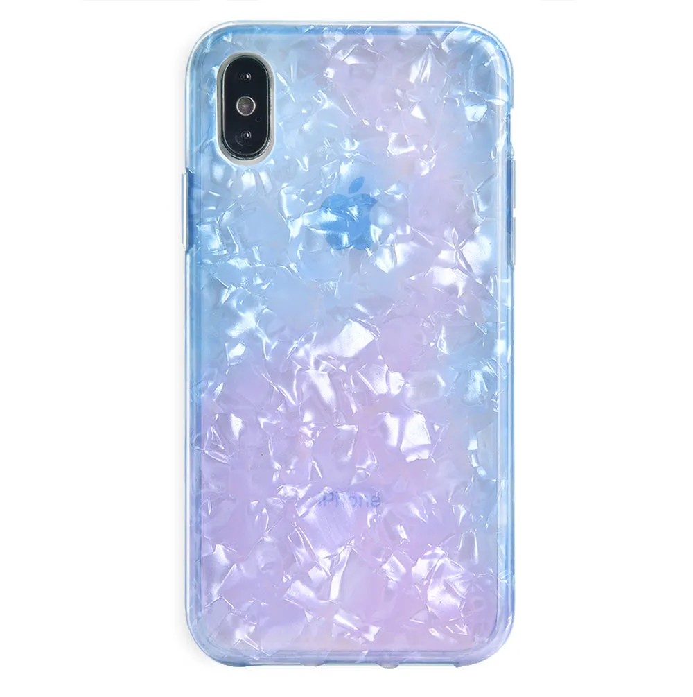 Blue Opal Quartz iPhone Case