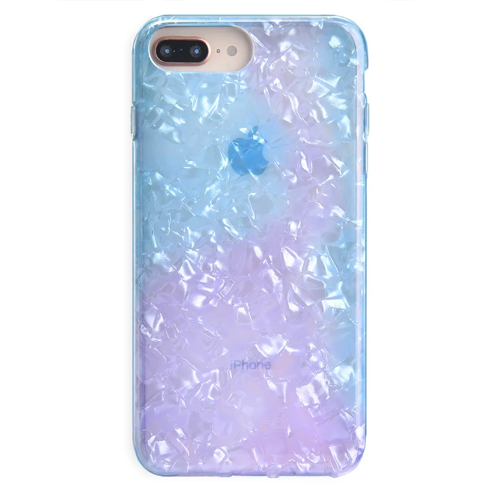 Blue Opal Quartz iPhone Case