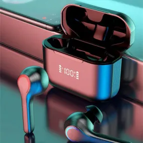 Bluetooth Mini Earphones for Sports - Immersive Stereo Sound, BT 5.0 Connectivity, Touch Control