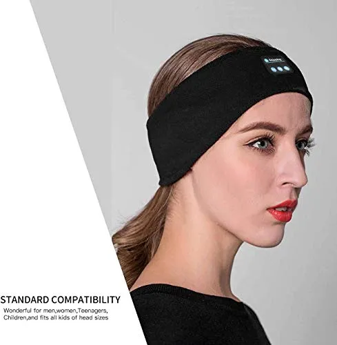 Bluetooth Sports Headband Headphones by Lavince - Ultra-Thin HD Stereo for Workout, Travel, Meditation