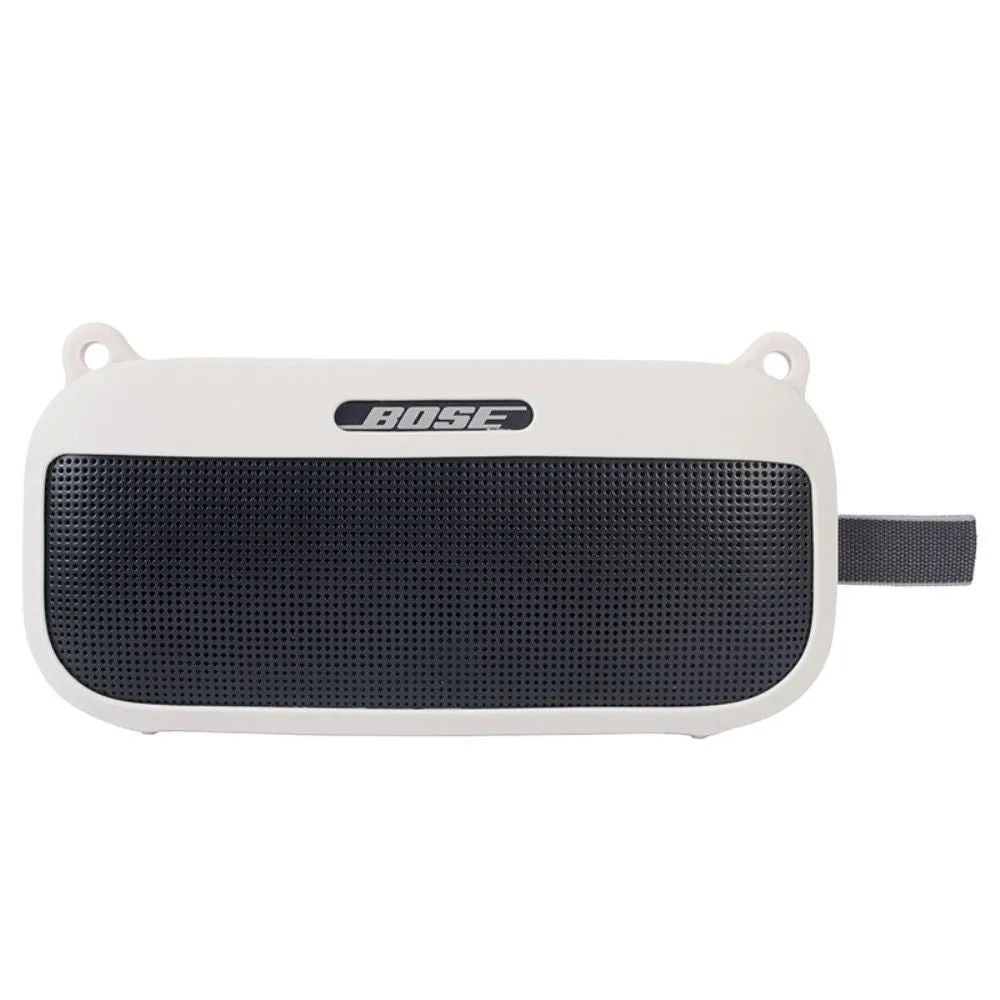 BOSE SoundLink Flex silicone cover with strap - White