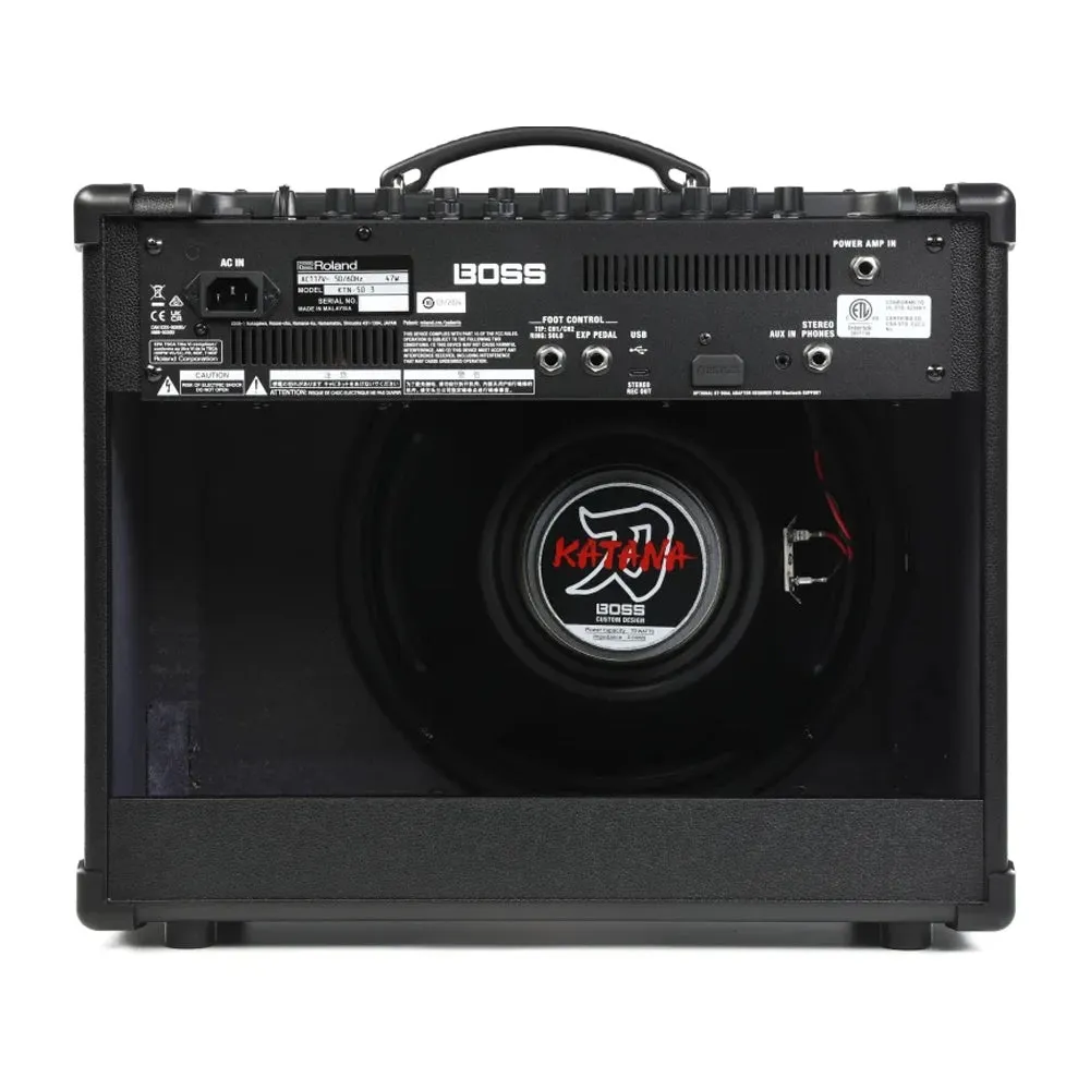 Boss Katana-50 Gen 3 50-watt 1 x 12-inch Combo Amplifier