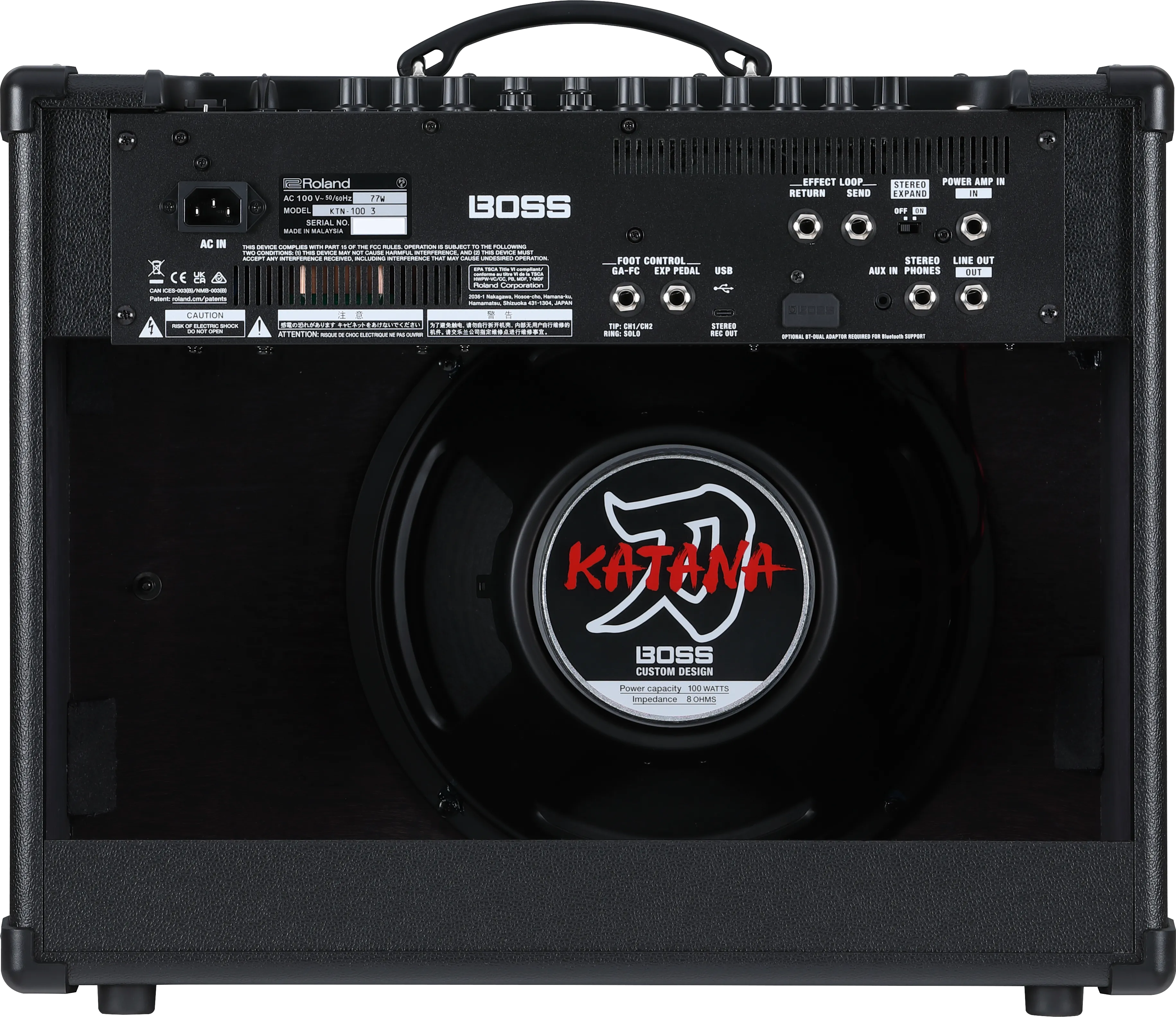 Boss Katana Gen 3 100W 1x12" Combo Amp