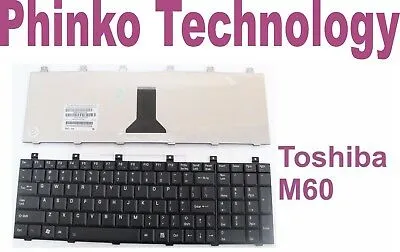 BRAND NEW Keyboard for TOSHIBA M65 M60 P100 P105 Laptop Black with FRAME