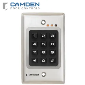 Camden CM-CM-120I - Flush Mount Standalone Keypad - 999 Users - 12/24V AC/DC