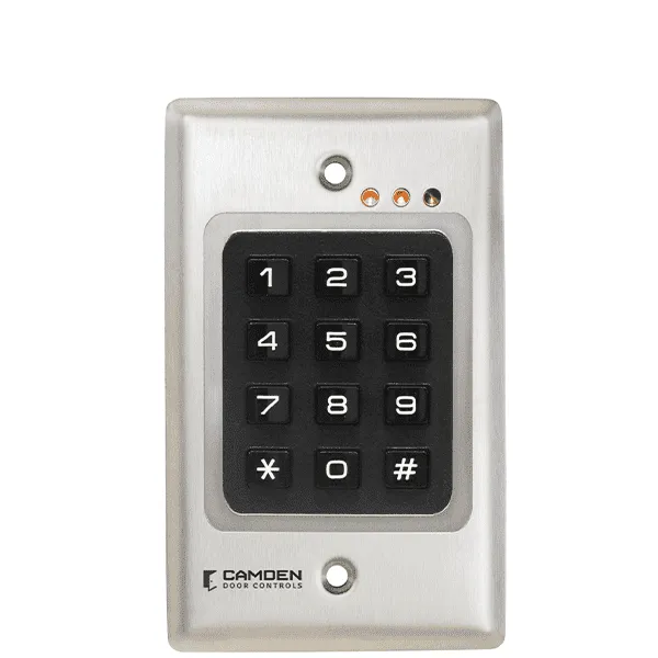 Camden CM-CM-120I - Flush Mount Standalone Keypad - 999 Users - 12/24V AC/DC