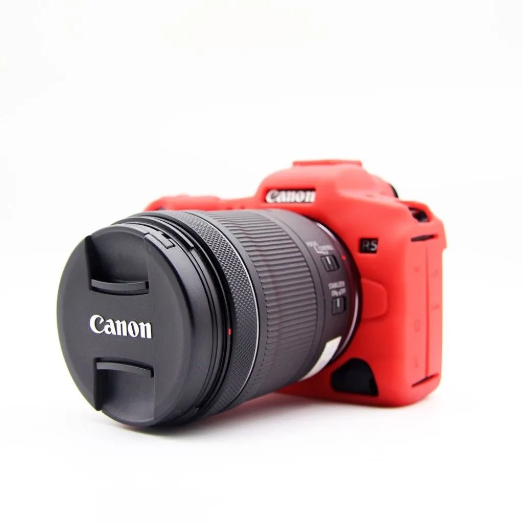 Canon EOS R5 silicone case - Red