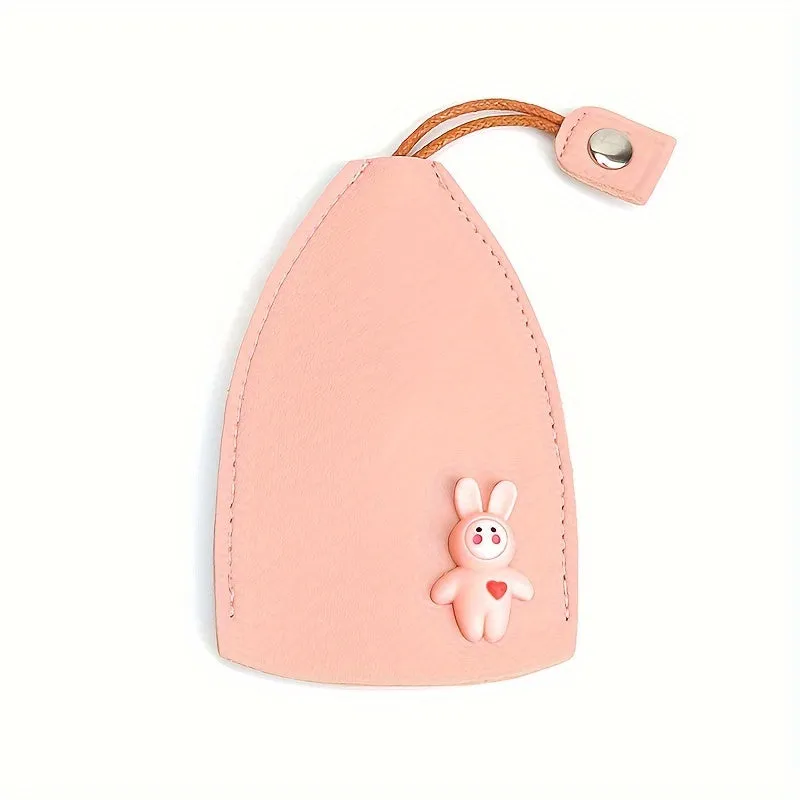 Cartoon Animal PU Leather Key Sleeve Cute and Protective