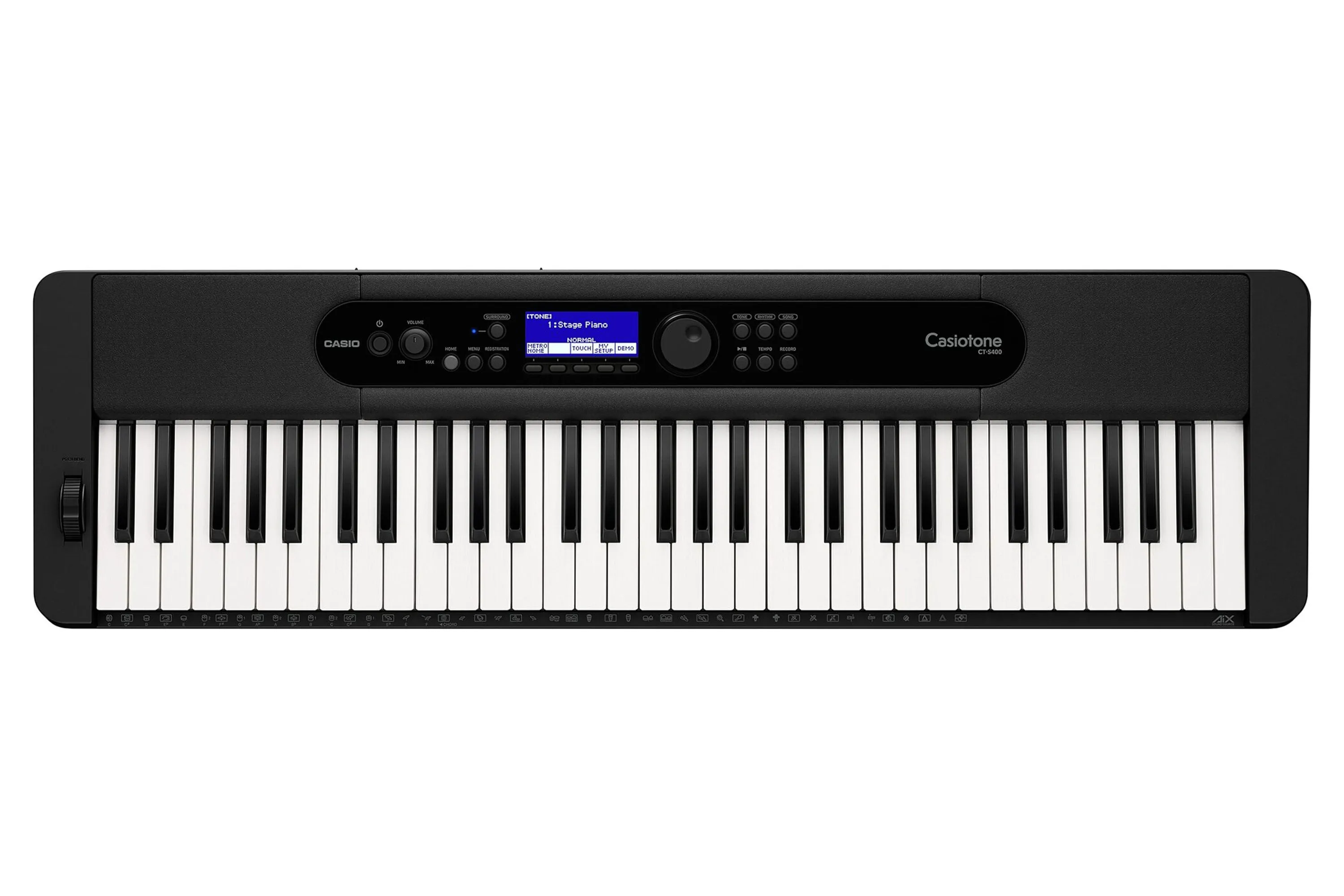 Casio CT-S400 61-Key Ultra-Portable Arranger Keyboard