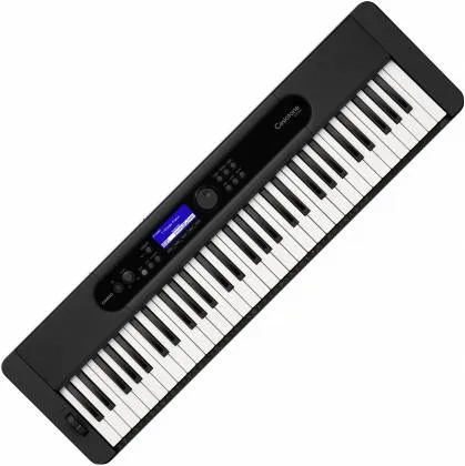 Casio CTS400 61-Key Ultra-Portable Arranger Keyboard (Black)