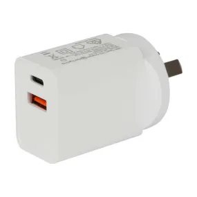 Cellink USB C USB A International Travel Charger 110-240V