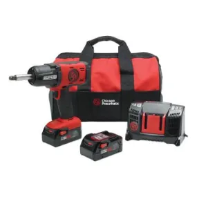 Chicago Pneumatic 20v 1/2 in Cordless Impact W/2 in Anvil Kit-6ah Version, 8941088497