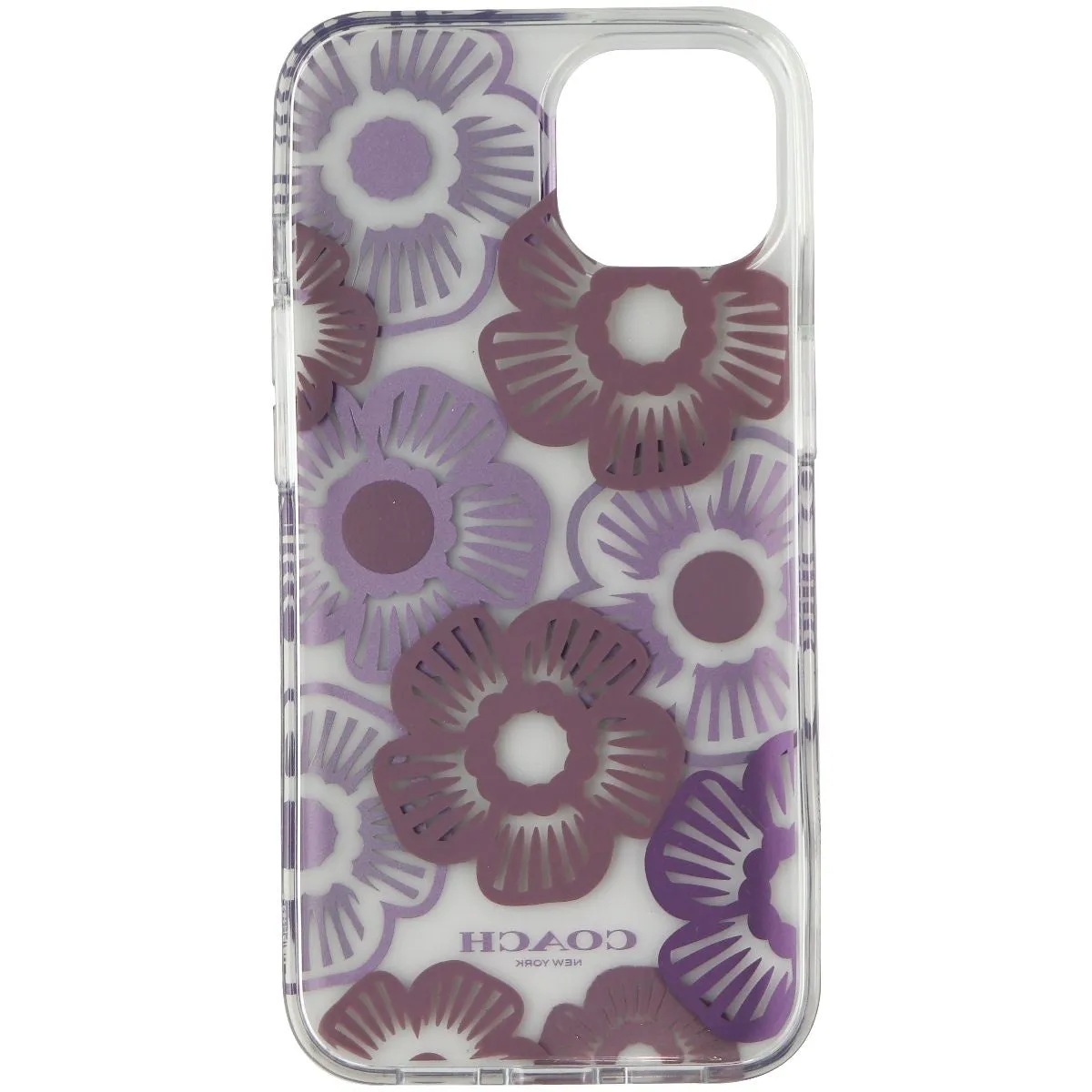 Coach Protective Case for Apple iPhone 13 - Tea Rose Ice Purple