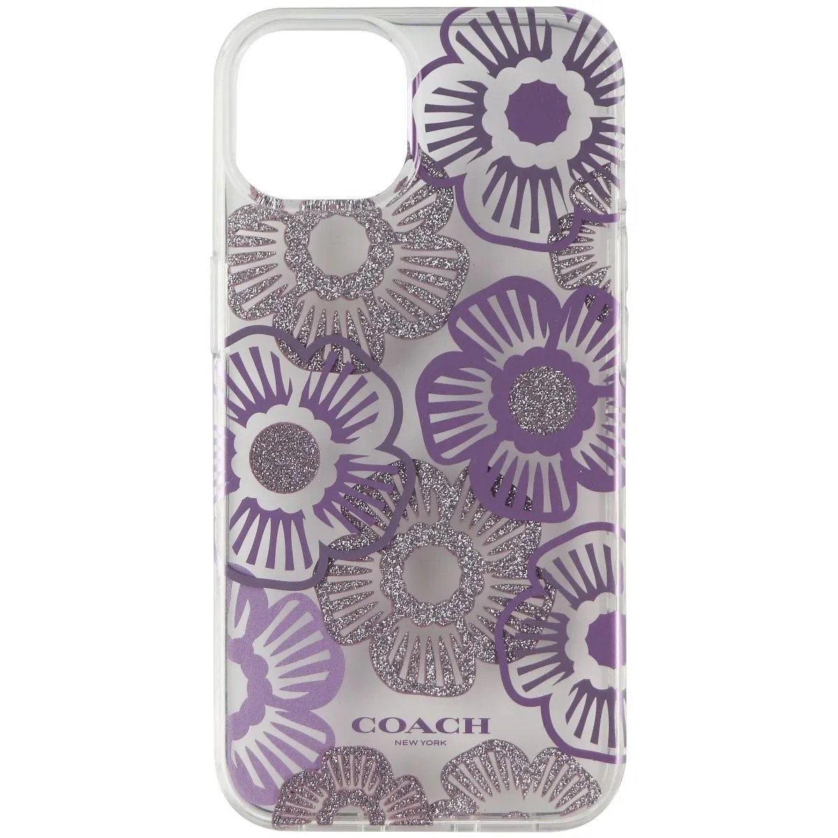 Coach Protective Case for Apple iPhone 13 - Tea Rose Ice Purple