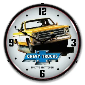 Collectable Sign and Clock - 1979 Chevrolet Truck Clock