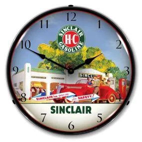 Collectable Sign and Clock - Sinclair Station Clock