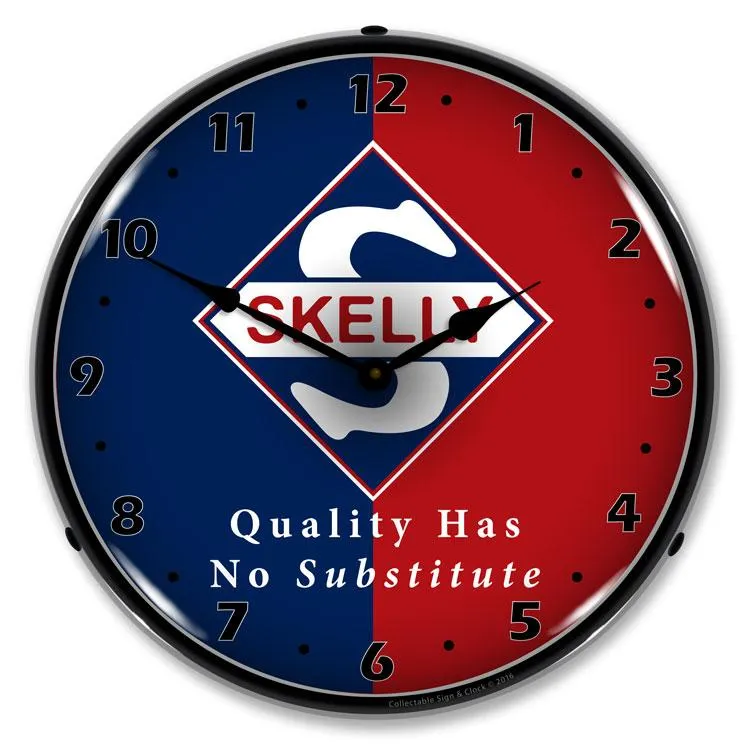 Collectable Sign and Clock - Skelly  2 Clock