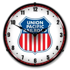 Collectable Sign and Clock - Union Pacific Railroad Clock