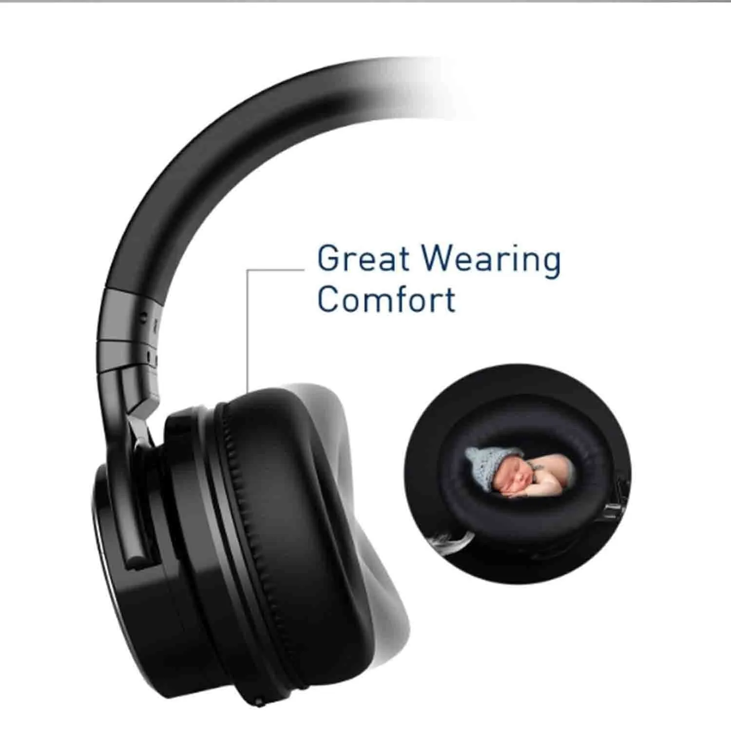 COWIN E7 PRO | [Upgraded] Active Noise Cancelling Bluetooth Headphones