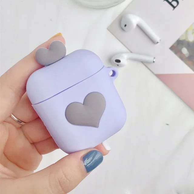 Cute Cartoon Wireless Earphone Case For Apple AirPods 2 Silicone Charging Headphones Case for Airpods Protective Cover