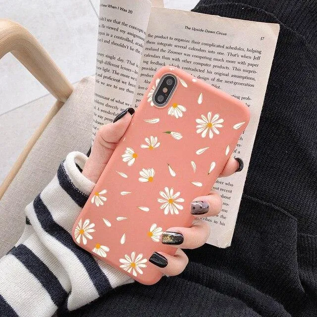 Cute Flower Case For Samsung Galaxy