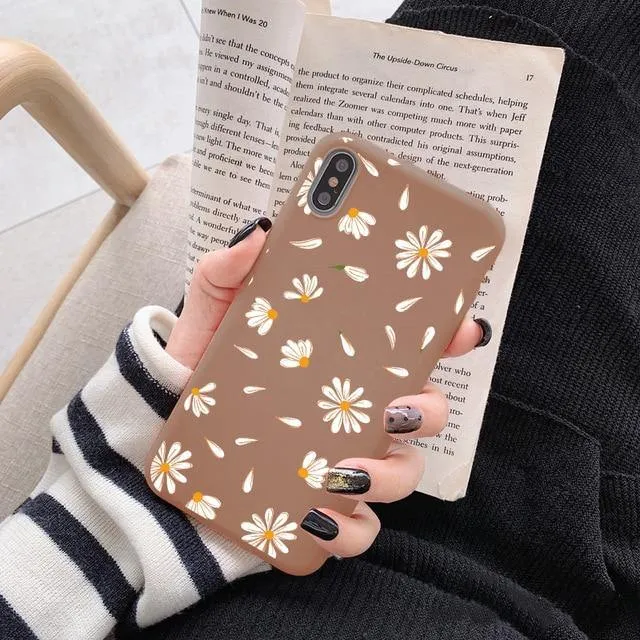 Cute Flower Case For Samsung Galaxy