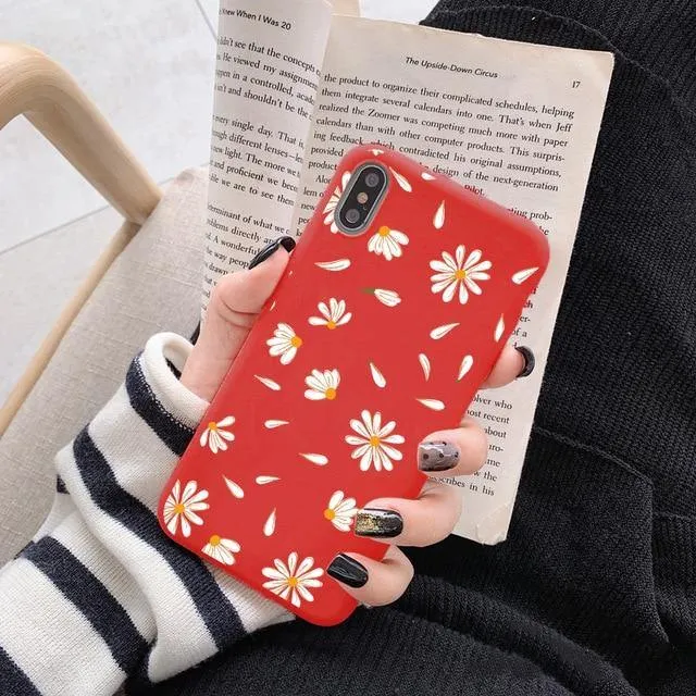 Cute Flower Case For Samsung Galaxy