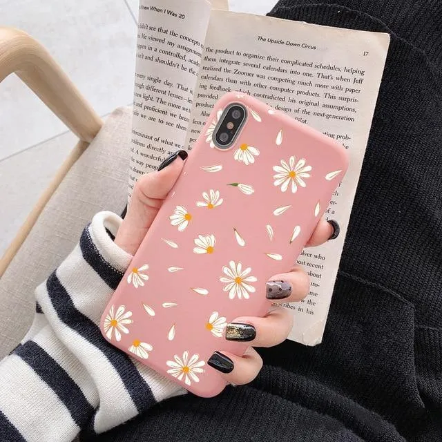 Cute Flower Case For Samsung Galaxy