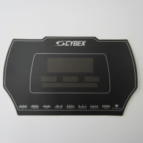 Cybex 625T or 770T Upper Display Overlay