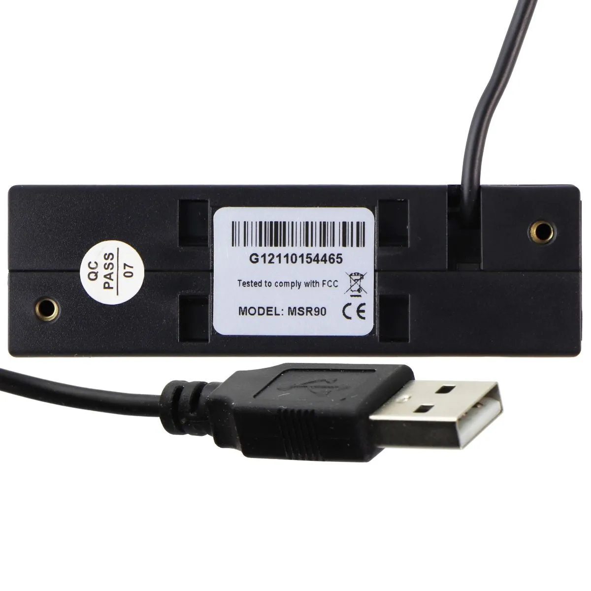 DEFTUN MSR90 USB Swipe Magnetic Credit Card Reader - Black