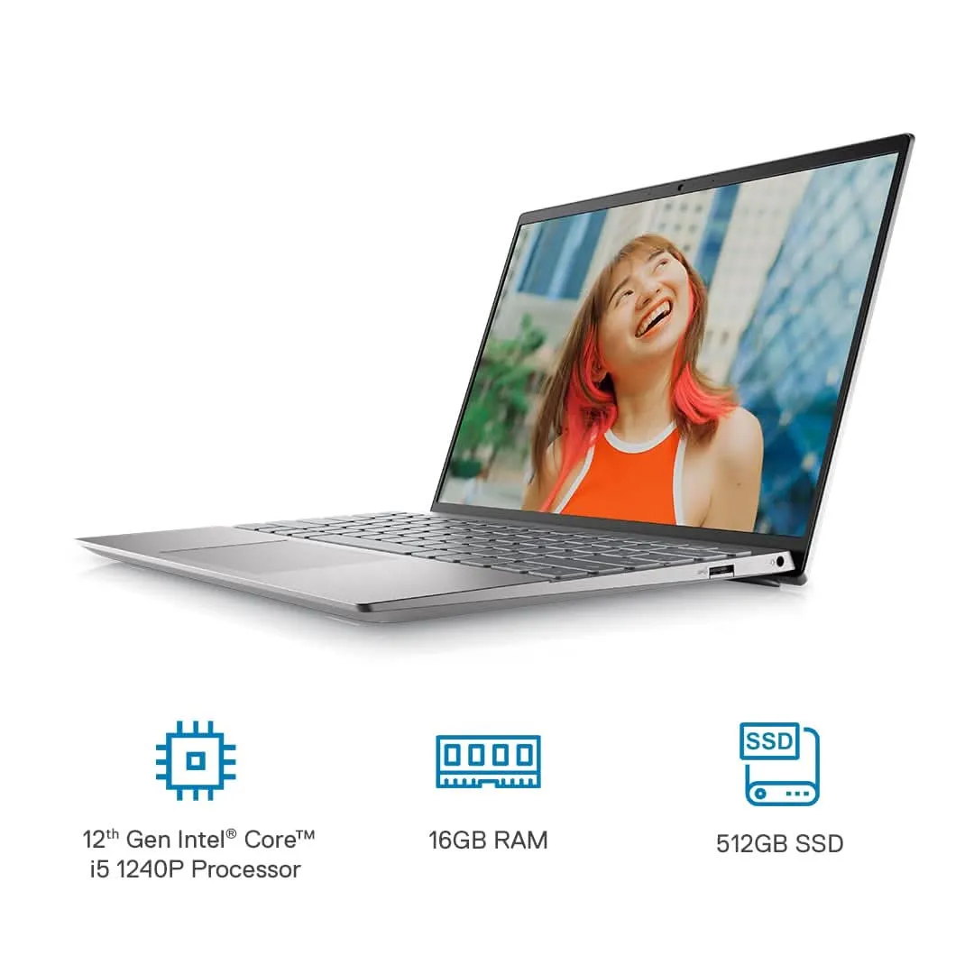 DELL INSPIRON 13-5320 [CI5-1240P 12TH GEN/16GB DDR5/512GB SSD/WIN11 HOME MSO/13.3 INCH/INTEGRATED GRAPHICS /1 YEAR(S)]