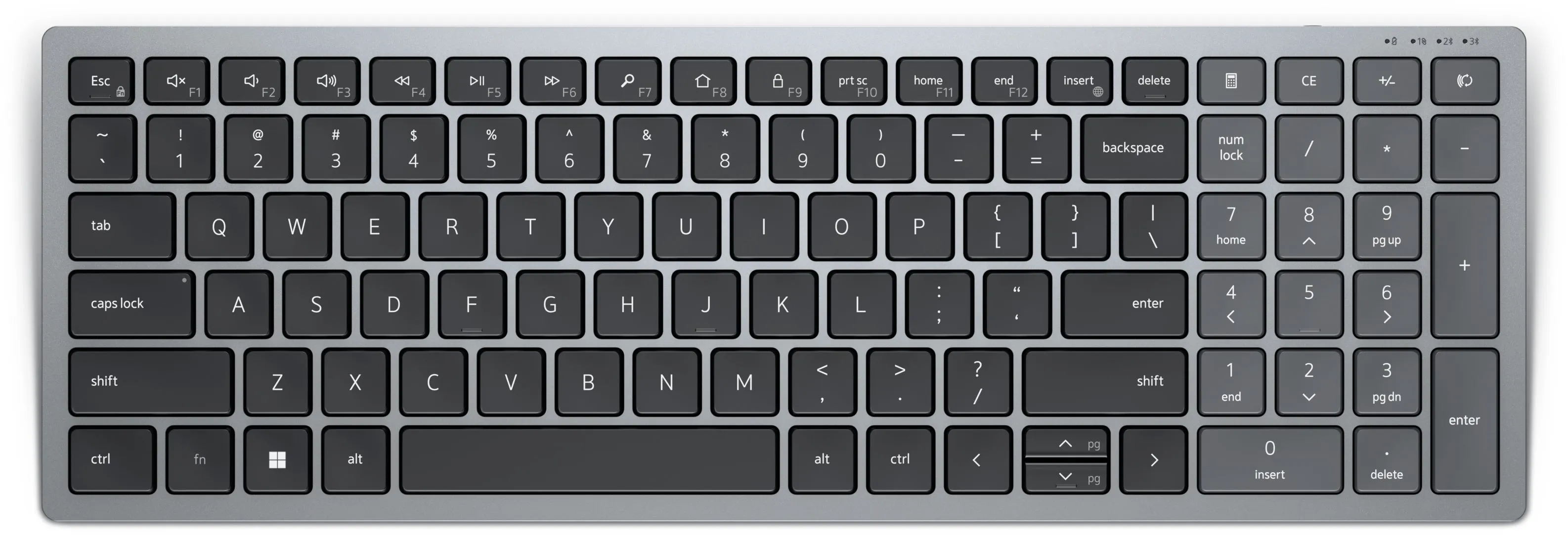 Dell Keyboard Kb740 - French-Layout - Titan Gray