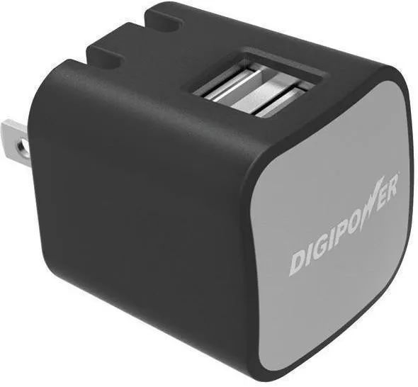 DIGIPOWER IS-AC2D InstaSense 2.4-Amp Dual-USB Wall Charger