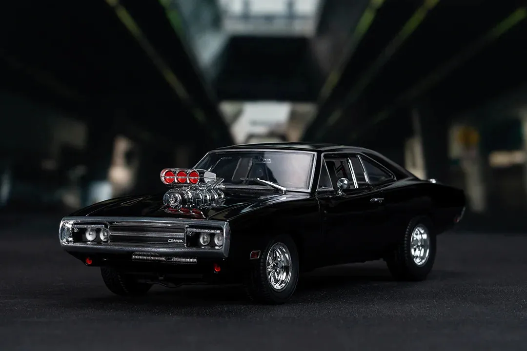 Dom's 1970 Dodge Charger R/T – TrueSpec Limited Edition (Fast & Furious) Diecast 1:24 Scale Model Jada 33721