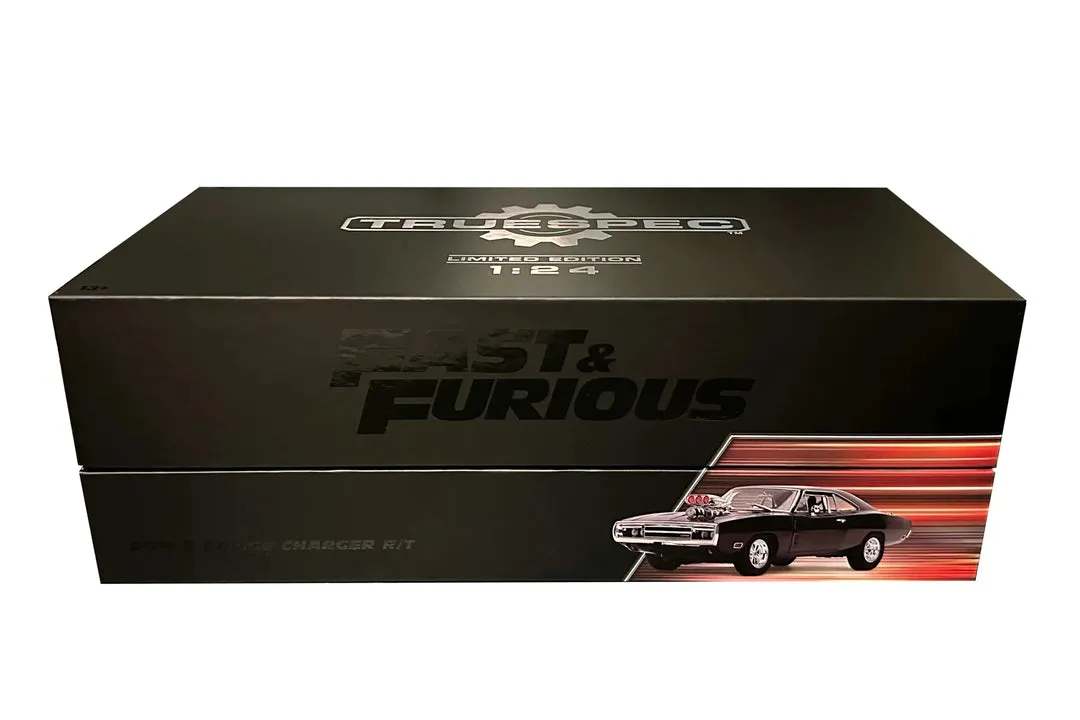 Dom's 1970 Dodge Charger R/T – TrueSpec Limited Edition (Fast & Furious) Diecast 1:24 Scale Model Jada 33721