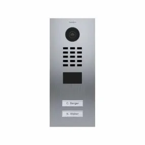 DoorBird D2102V IP Video Door Station Stainless Steel Flush-Mounted