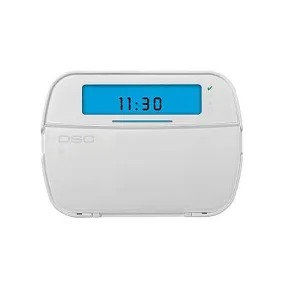 DSC HS2ICNRF9 Icon Hardwired Alarm Keypad with Built-in PowerG Transceiver and Prox Support, English Function Keys