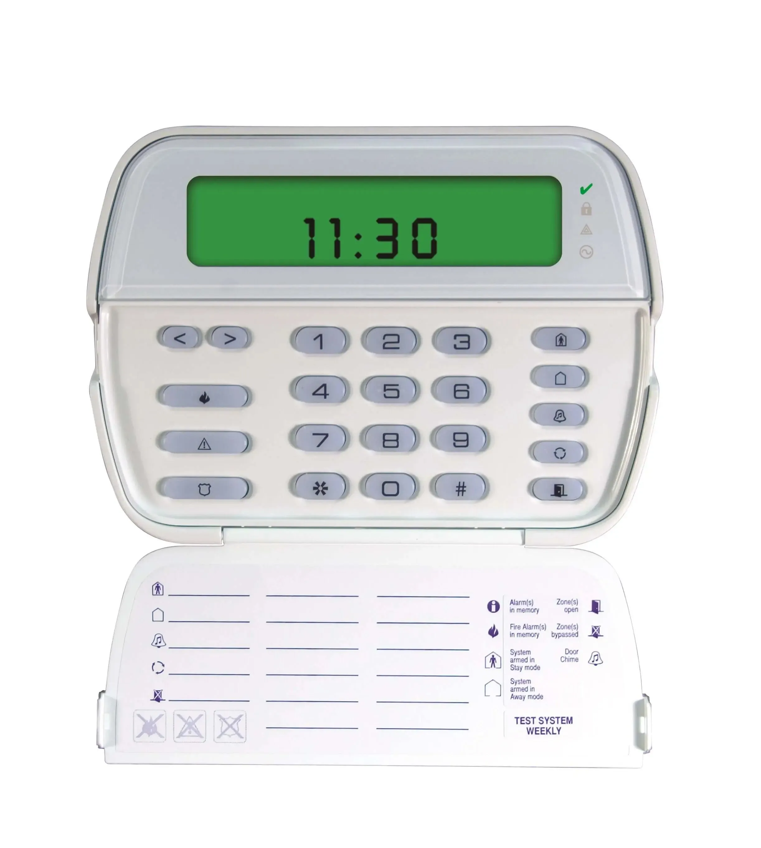 DSC PK5501 PowerSeries LCD Picture Icon Keypad