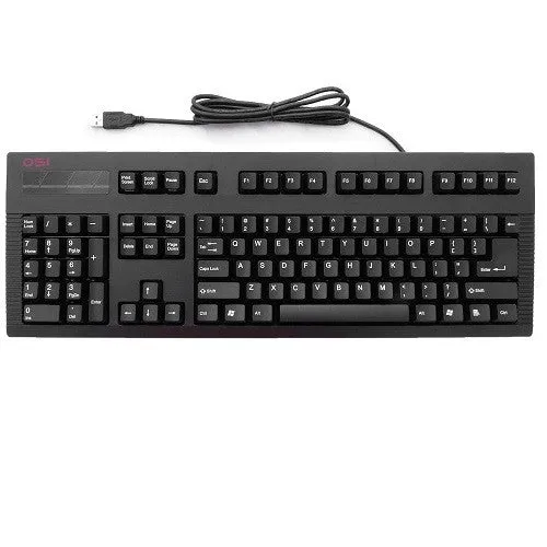 DSI Left Handed USB Keyboard KB-DCK-LH104-V2