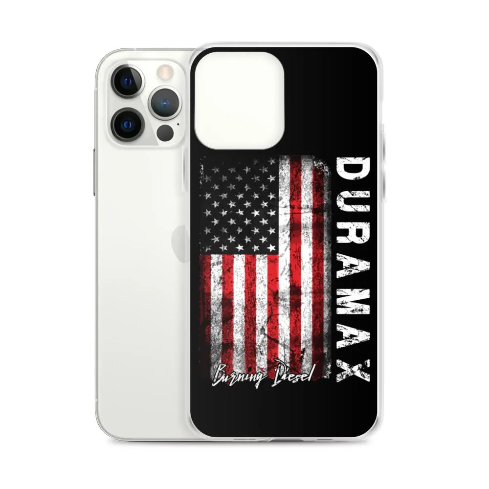 Duramax American Flag Protective Phone Case - Fits iPhone