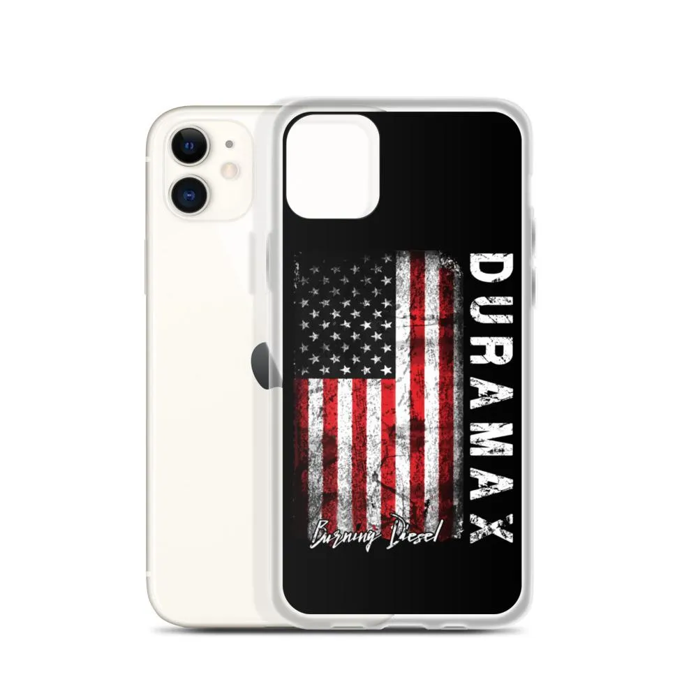 Duramax American Flag Protective Phone Case - Fits iPhone