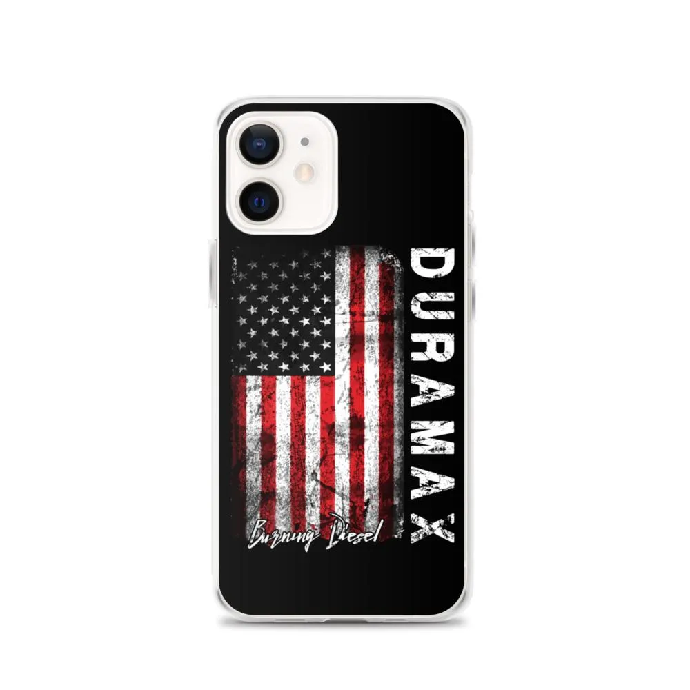 Duramax American Flag Protective Phone Case - Fits iPhone