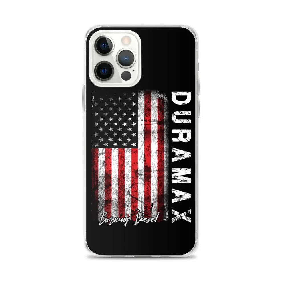 Duramax American Flag Protective Phone Case - Fits iPhone